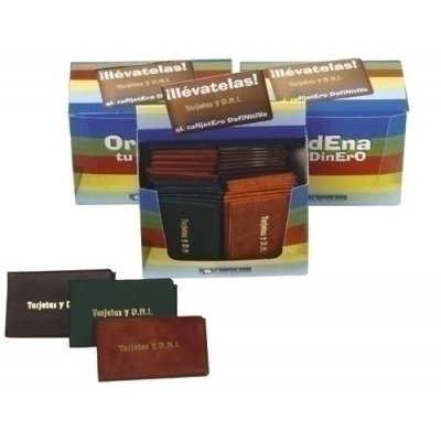 FUNDA CARNET IBERP.PVC TARJ.+NIF P/40
