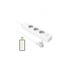 Tenda SP15 Enchufe Inteligente Wi-Fi Smart Power Strip con 3 Zócalos y 2 USB