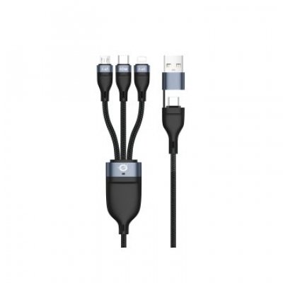 CABLE USB 3IN1 2M CONCEPTRONIC PD 3.0 60W 20V 3A 480MBPS E-MARK