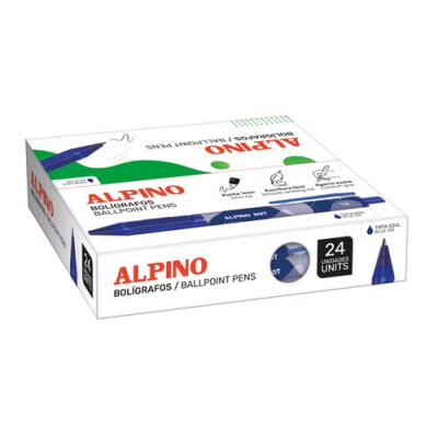 BOLIG.ALPINO DOT UNICOLOR AZUL C/24