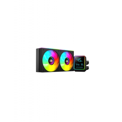 Mars Gaming ML-LCDPRO240 Kit de Refrigeracion Liquida - Potencia 500W - Pantalla LCD 2.8 - Bomba Opti-Chamber - Iluminacion ARGB - Color Negro