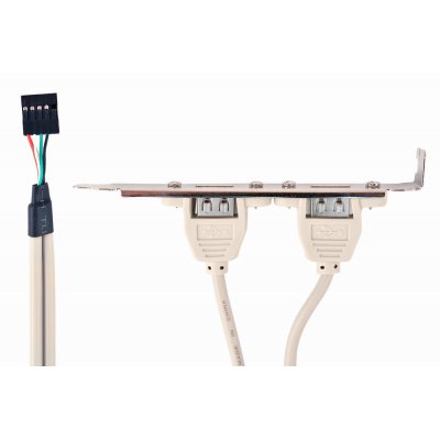 Bracket conexión doble USB a placa base
