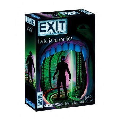 Juego de mesa devir exit 13 la feria terrorifica