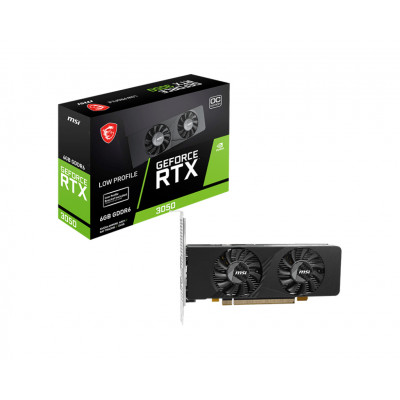 GEFORCE RTX 3050 LP E 6G OC tarjeta gráfica NVIDIA 6 GB GDDR6