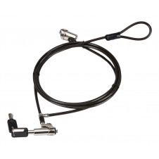 Conceptronic CUSTODIO02BNTM cable antirrobo Negro 1,8 m