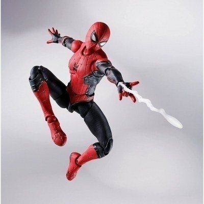 Figura tamashii nations marvel spider - man no way home spider - man traje mejorado sh figuarts action figure
