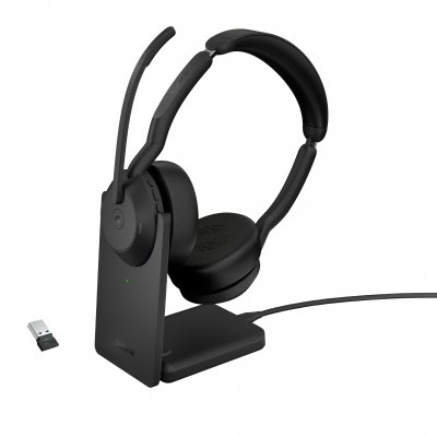 25599-999-989 auricular y casco Auriculares Inalámbrico y alámbrico Diadema Oficina/Centro de llamadas Bluetooth Base de carga Negro
