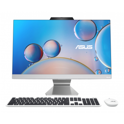 ASUS A3402WVAK-WPC0960 - Sobremesa todo en uno 23.8 Full HD (Intel Core i3-1315U, 8GB RAM, 512GB SSD, UHD Graphics, Sin Sistema Operativo) Blanco - Teclado QWERTY español