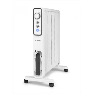 Radiador de mica Orbegozo RMN 2500, 2.500 W, 2 potencias, blanco