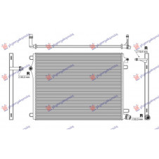 ADDITIONAL RADIATOR 1.5/2.0 PETROL/HYBRID -2.0DIESEL/HYBRID (634x470) (NRF)