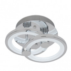 Plafon Sydney 32w 3000-4000-6500k Cromo 14x30x20 Cm 4160 Lm Regulable,memoria Y C.remoto