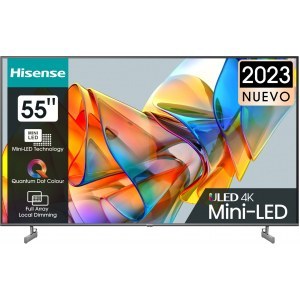 Televisión Hisense 55U6KQ 4K Ultra HD Mini LED ULED QLED fullar