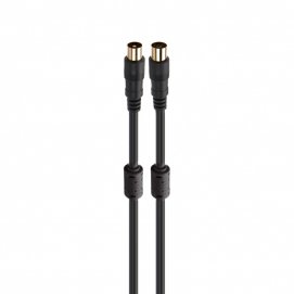 Cable de antena TV/vídeo coaxial macho a antena TV/vídeo coaxial hembra Fonestar ANT-NE-3