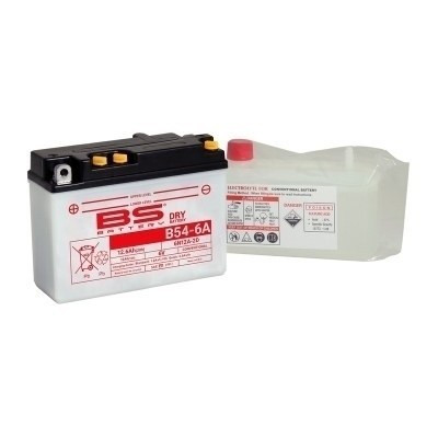 BS BATTERY Battery Conventional with Acid Pack - 6N12A-2D (B54-6A) 310504