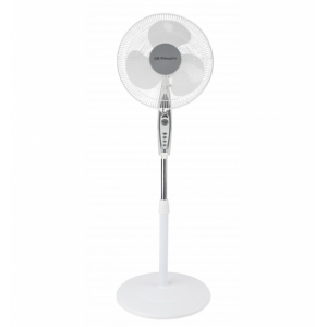 Ventilador de pie Orbegozo SF0147, 40 cm, 3A, 50W, blanco