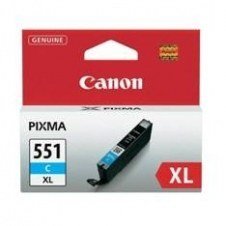 Cartucho tinta canon cli 551 xl cian mg6350 - mg5450