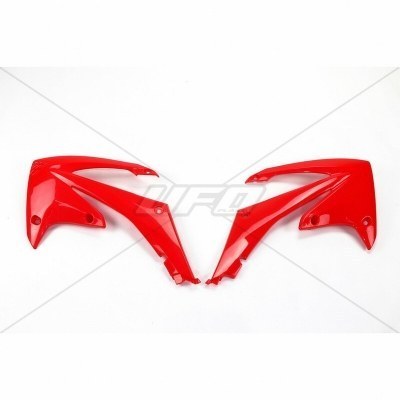 Plásticos laterales de radiador UFO Honda rojo HO04637-070 HO04637#070