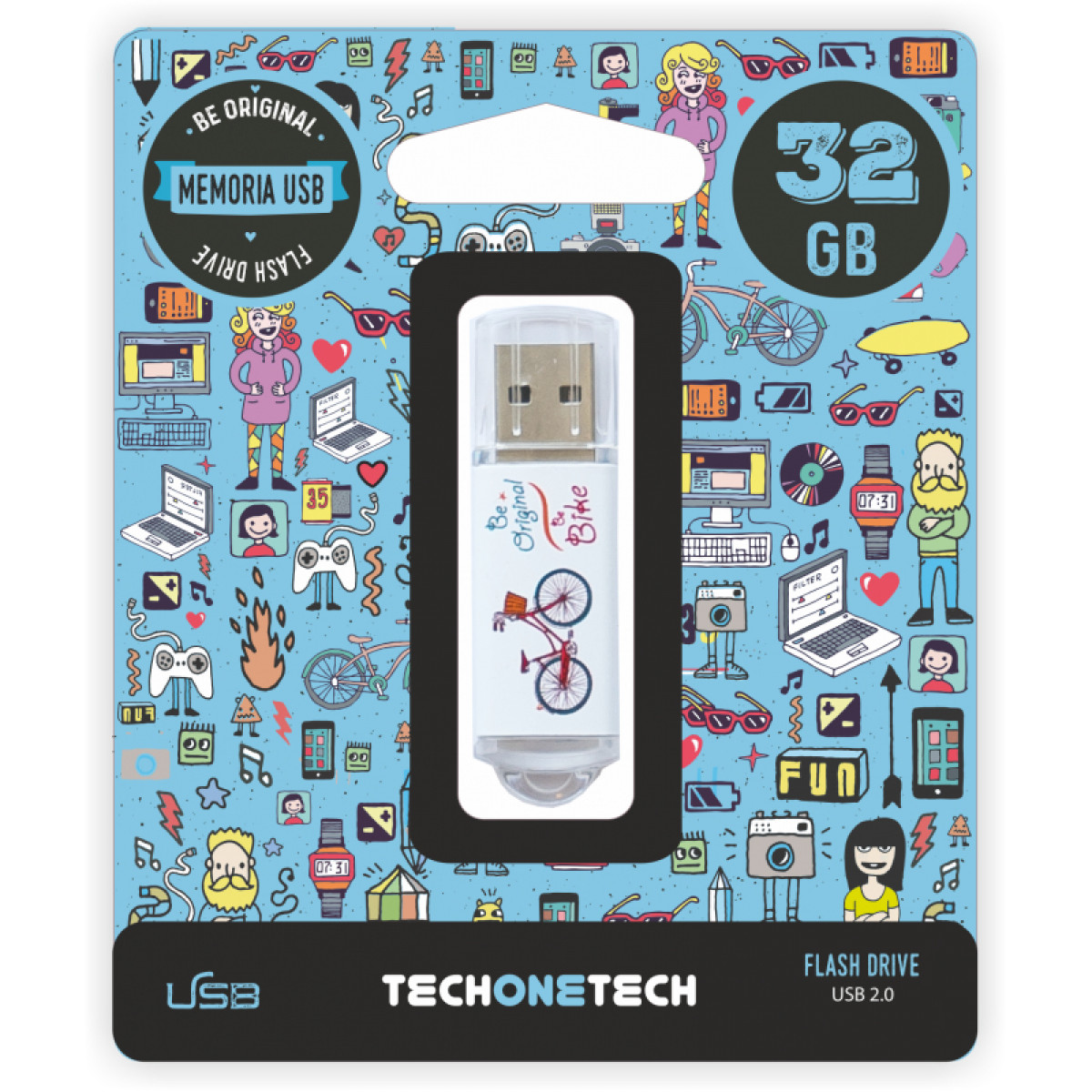Pendrive 32 Be bike TEC4005-32