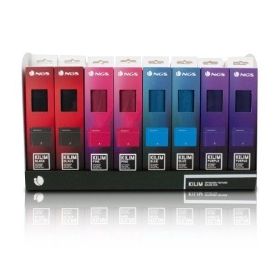 NGS Kilim Expositor de 32 Alfombrillas para Raton - Medidas 25x21 cm - Microfibra - Colores Surtidos