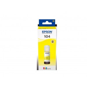 TINTA EPSON 104 ECOTANK AMARILLA C13T00P440