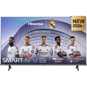 Televisor LED Hisense 32A4S, 32 pulgadas, HD, Smart TV VIDAA, HDR10, negro