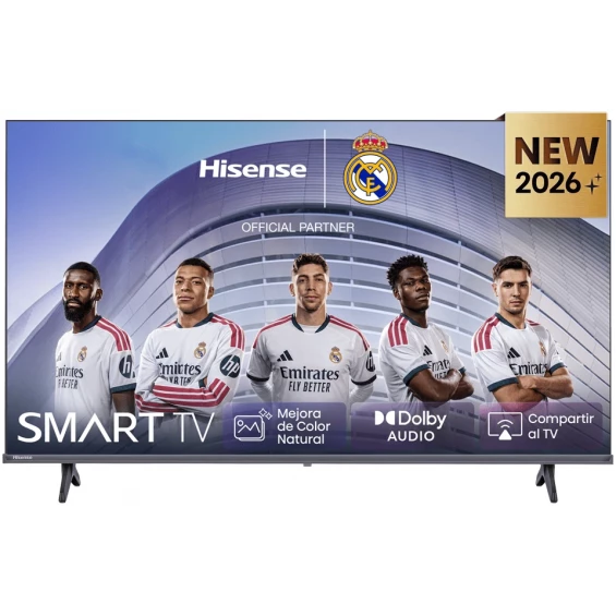 Televisor LED Hisense 32A4S, 32 pulgadas, HD, Smart TV VIDAA, HDR10, negro