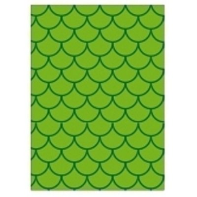 BOLSA DISFRAZ 65x90 IMPR.ONDAS VERDE - Pack de 5 unidades