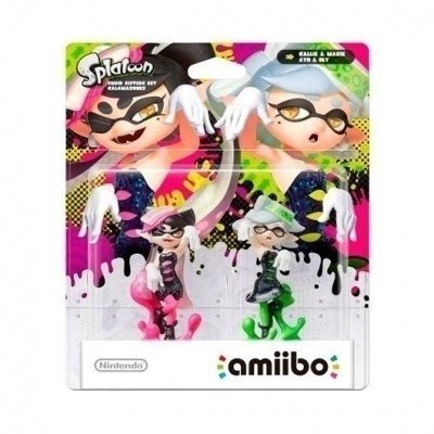 FIGURA NINTENDO AMIIBO SPLATOON MAR Y TINA