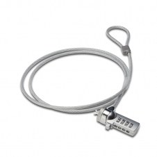 Cable de seguridad ewent para portatil - kesington combinacion de numeros 4 digitos - 1.5m