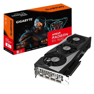 Tarjeta Gráfica Gigabyte Radeon RX 7600 Gaming OC/ 8GB GDDR6