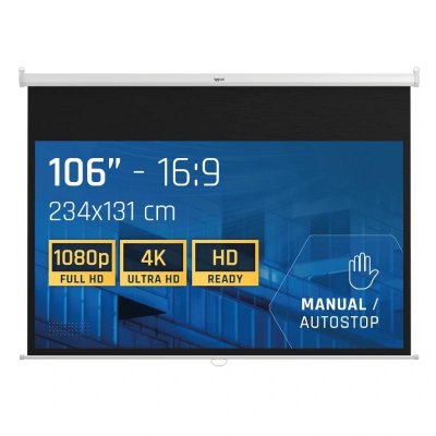 iggual Pantalla manual 16:9 106\1 234x131 cm