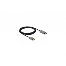 DeLOCK 85930 adaptador de cable de vÍ­deo 3 m DisplayPort HDMI Negro, Gris