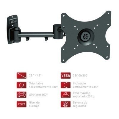 Soporte TV Extensible 46cm 200x200