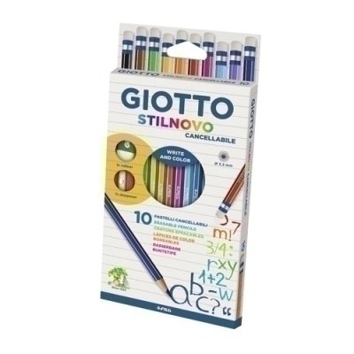 LAPICES COLOR GIOTTO STILNOVO BORRA 12 - Pack de 5 unidades