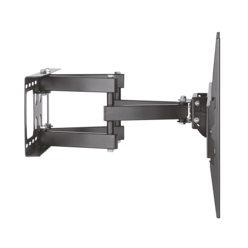 Aisens - Soporte Pro Giratorio, Inclinable Y Nivelable Para Monitor/Tv 60Kg De 37-90, Negro