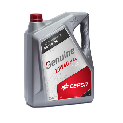 Aceite lubricante coche genuine 10w40 max lata 5l. cepsa