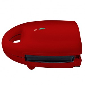 Sandwichera Kuken 33790 750W GRILL Y SANDWICH rojo