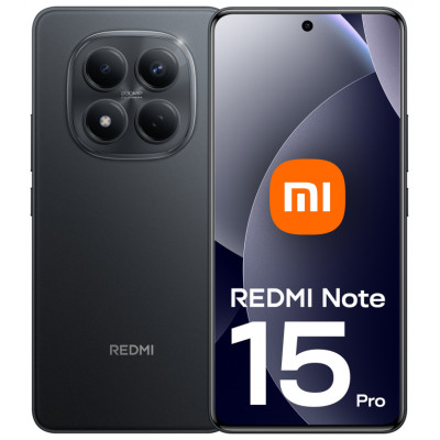 SMARTPHONE XIAOMI REDMI NOTE 15 PRO 6,83 8GB/256GB BLACK