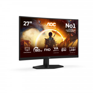 G4 27 IPS FHD 180Hz pantalla para PC 68,6 cm (27) 1920 x 1080 Pixeles Full HD LCD Negro, Rojo