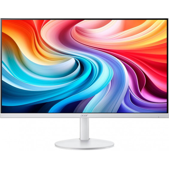 Monitor Acer SA273 P1wmix, 27 pulgadas, Full HD, IPS, 1 ms VRB, altavoces, HDMI, VGA, FreeSync, 99% sRGB, 250 cd/m², clase D, VESA 100x100, blanco