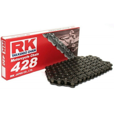 Cadena RK 428SB con 150 eslabones negro 428M-150