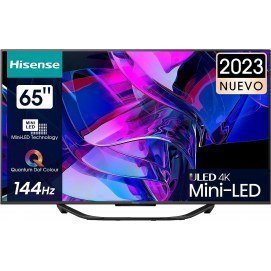 Televisión Mini LED ULED QLED Hisense 65U7KQ, 65", 4K Ultra HD, 144Hz