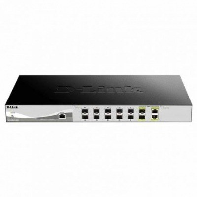 Switch Gestionable D-Link DXS-1210-12SC 10 puertos SFP+/ 10G Ethernet 100/1000/10000/ SFP