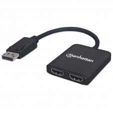 VIDEO SPLITTER MANHATTAN 152716 1 DP ENTRADA 2 HDMI SALIDA UHD