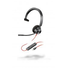 POLY Blackwire 3310 USB-C Mono Headset