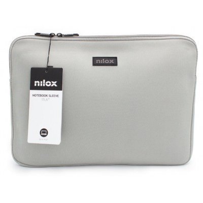 Funda nilox para portatil 15.6pulgadas gris