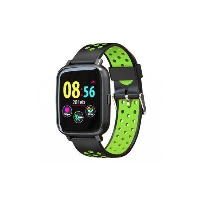 RELOJ DEPORTIVO BILLOW XS35BGP NEGRO VERDE - PANTALLA IPS 3.6CM - BT 4.0 - PULSÓMETRO - RESISTENTE AL AGUA IP67 - 9 MODOS DEPORTIVOS - NOTIFICACIONES