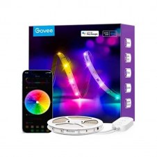 Tira led govee rgb smart wifi+bt h618a 5m - rgbic - 11 modos musica - control por voz