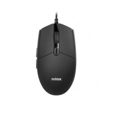 Mouse raton nilox mousb1004 usb 3200 dpi