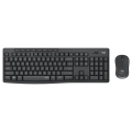Logitech MK295 Silent - Juego de teclado y ratón - inalámbrico - 2.4 GHz - portugués - grafito